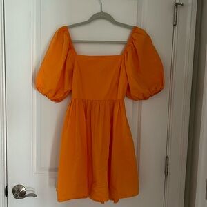 NEW ORANGE A NEW DAY MINI DRESS